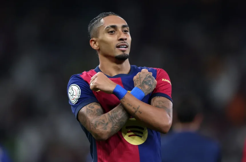 Raphinha TOP 5 brazil legendája a Barcelonában