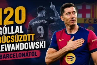 120 góllal búcsúzott Lewandowski Barcelonától