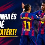 Raphinha visszatért! A Barcelona sztárja újra együtt edz a csapattal