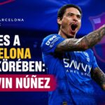 Új 9-es a Barcelona látókörében: Darwin Núñez