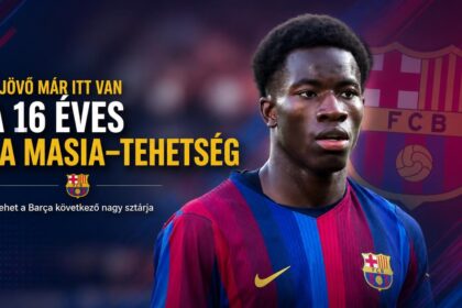 Ebrima Tunkara: a 16 éves La Masia-tehetség berobbant