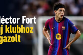 Hivatalos! Héctor Fort a Real Sociedadhoz igazolt