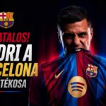 Hivatalos: Rodri a Barcelona új játékosa
