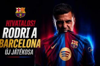 Hivatalos: Rodri a Barcelona új játékosa