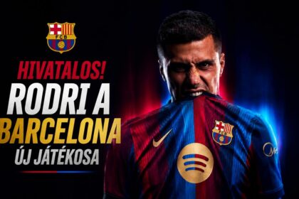 Hivatalos: Rodri a Barcelona új játékosa