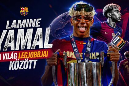 Lamine Yamal a világ legjobbjai között