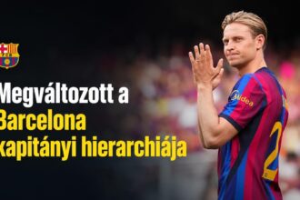 Miért nem Frenkie de Jong a Barcelona kapitánya?