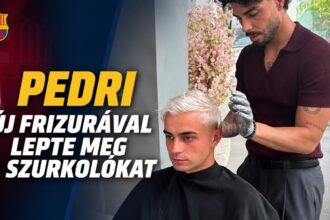 Pedri új frizurával lepte meg a szurkolókat