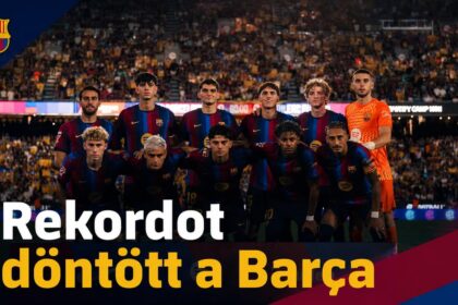 Rekordot döntött a Barça