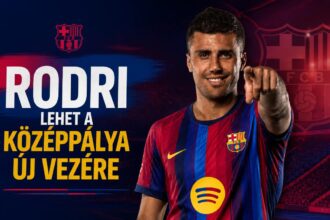 A Barcelona nagy dobása: Rodri lehet a középpálya új vezére