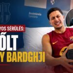 Újabb súlyos sérülés: kidőlt Roony Bardghji